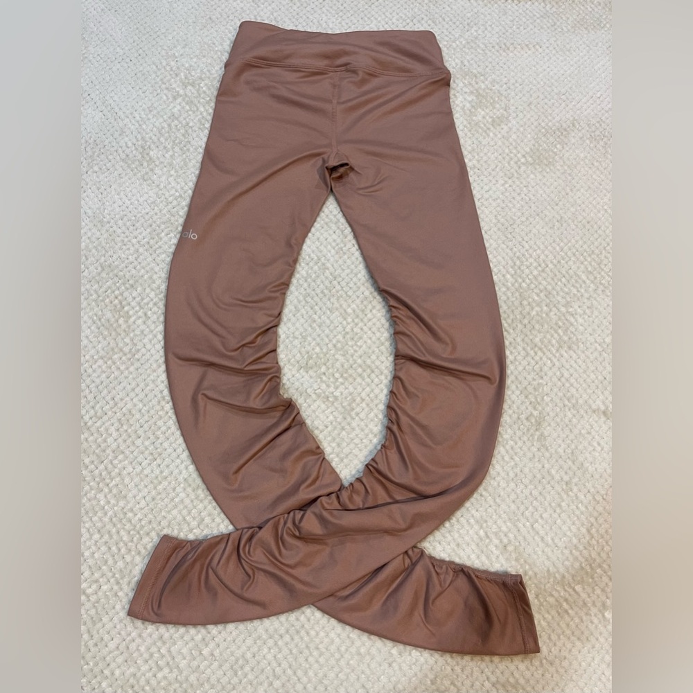 Alo Yoga Idol Legging Rosewater Glossy Size Small